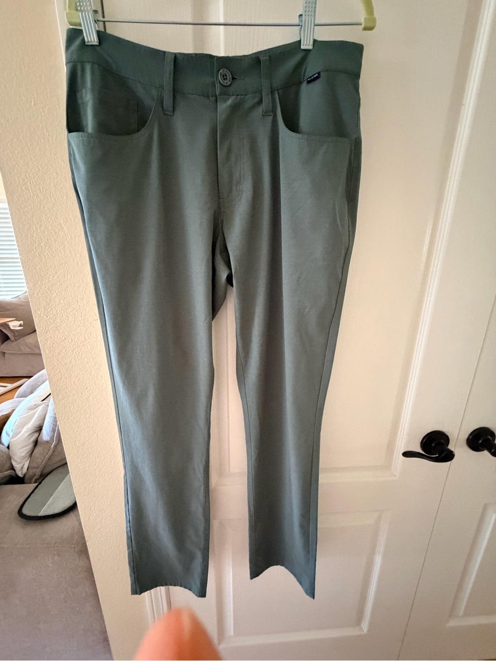 Travis Mathew Men's Chinos in Sage Green